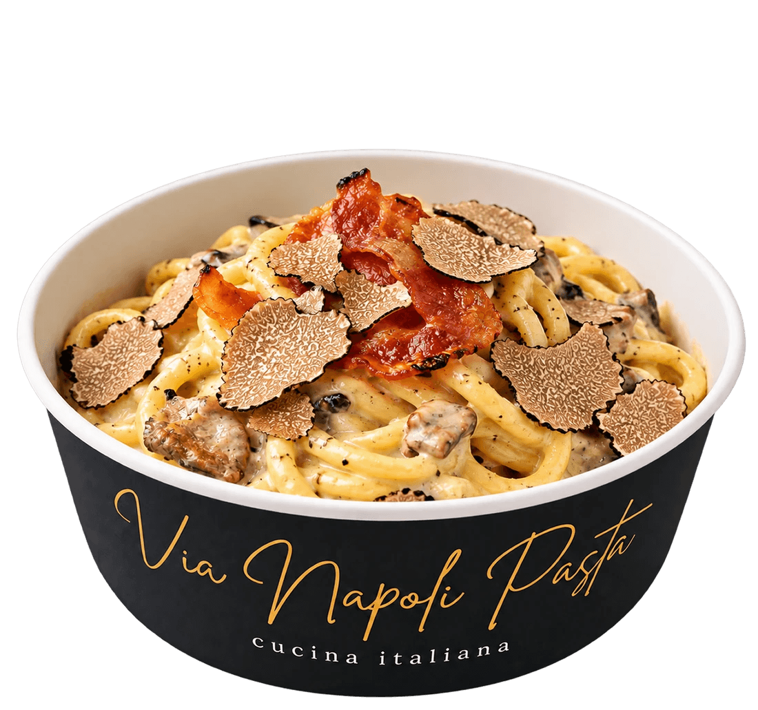 La Carbonara di tartufo nero